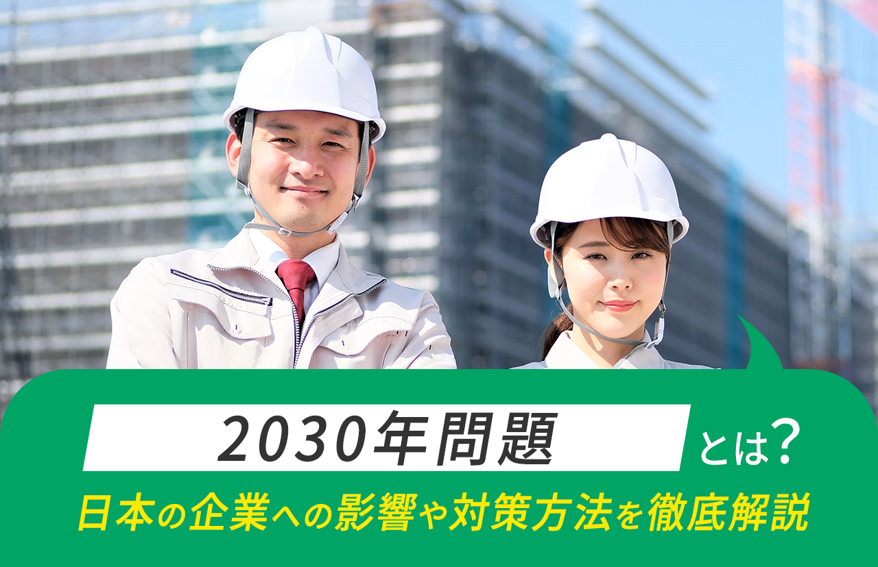 2030年問題とは？日本の企業への影響や対策方法を徹底解説